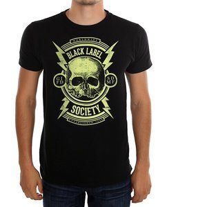 Black Label Society Lightning Bolts metal rock Official T-Shirt 3XL Last NWT